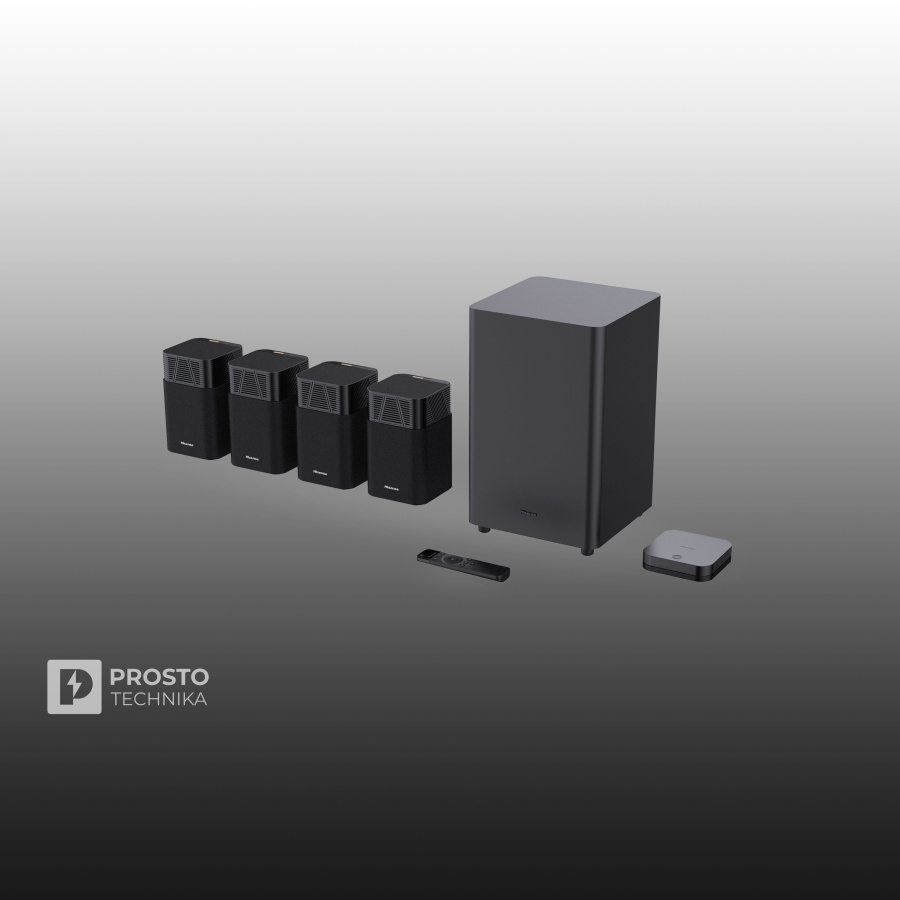 Саундбар Hisense HT SATURN 4.1.2 Black